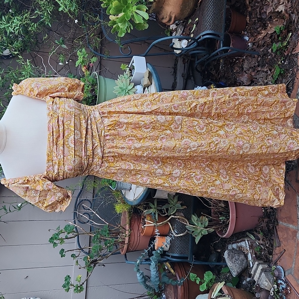 o.p.t  River Midi Dress Size Small